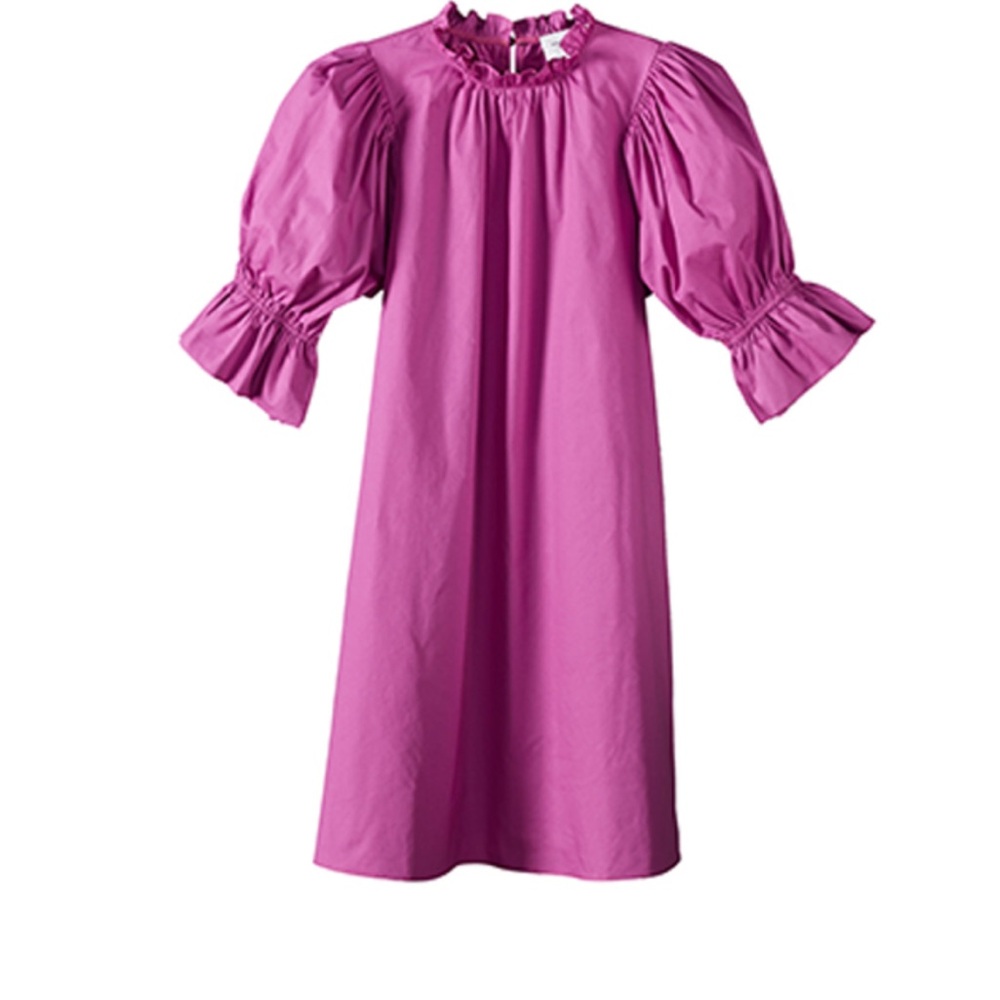 Who What Wear Ruffle Neck Mini Dress in Size XL